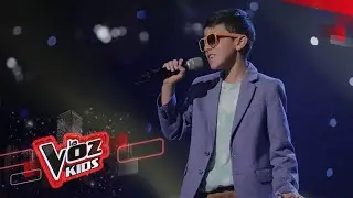 Juan David canta ‘Talking to the moon’ | La Voz Kids Colombia 2022