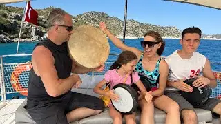TEKNEDE BİR GÜN ! TEKNE TURU VLOG