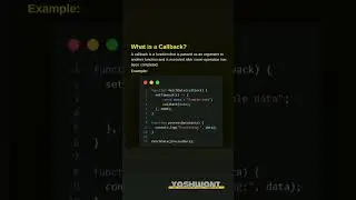JavaScript Callbacks Explained in 15 Seconds! 🔄 