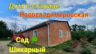 Дом в Станице Нововладимировская Краснодарский край / Шикарный САД, 27 соток/ Цена 1 млн  950 т.₽