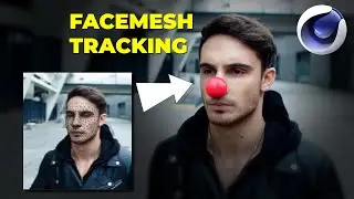 Using Facetracking Mesh in C4D (Crate's Face ReLighter)