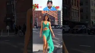 I like this Girl in sea-green dress 🎉 #femalefashion #style #2024