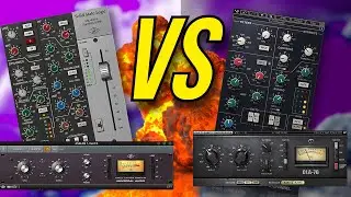 Mixing Rap Vocals Using UAD Plugins VS Waves Plugins In Pro Tools (EQ & COMPRESSION)