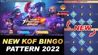 NEW KOF BINGO PATTERN Event 2022 | What is NEXT NUMBER DRAW MLBB
