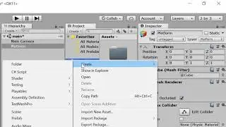 Unity Scrolling Platformer Part 2 Create a Platform Prefab