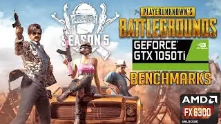 PUBG SEASON 5 | GTX1050Ti Gameplay Benchmarks (Competitive Settings)