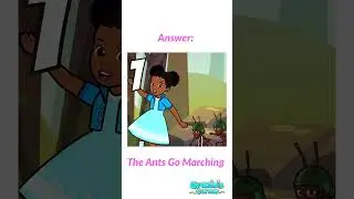 Can you guess that song from Gracie's Corner? #shorts #veggiedance