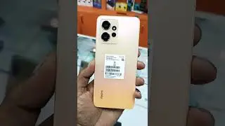 REDMI NOTE 12 SUNRISE GOLD UNBOXING 