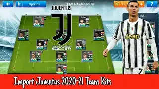 How To Create Juventus 2020-21 Team in Dream League Soccer 2019
