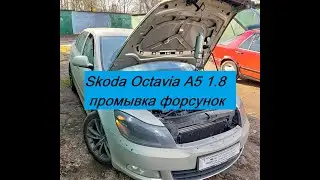 Skoda Octavia 1.8 Промывка форсунок инжектора