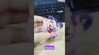 Бараш из Смешариков из пластилина