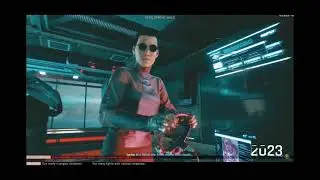 Cyberpunk 2077 - Early version of 2nd Johnny's memories transition clip