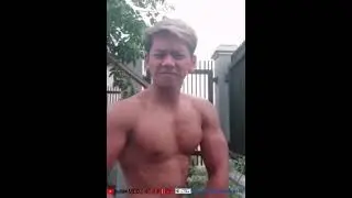 Buka Baju Pamer Badan Kekar Berotot | Hot Muscle Hunk FLex