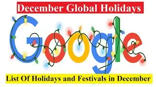 December Global Holidays 2022 | List of Holidays and Festivals in December and Full Details