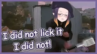 Ina DID NOT Lick the Spatula! She Did Not!【Hololive EN】