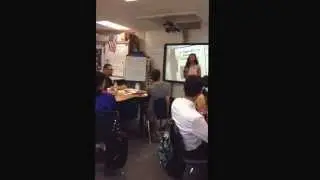 5.22.14~Calysta Videña's 8th Grade Service Project Presentation: A 