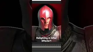 Using a depth pass and the laForge Plugin you can re-light your #3D renders in #AfterEffects