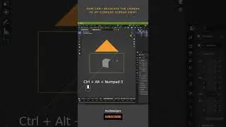 Blender Tip Screen Camera View | AR3Designs Daily Blender 3D Tips