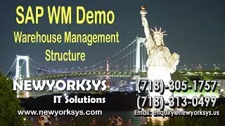 SAP WM - Warehouse Management Structure - Online Demo Session | Newyorksys
