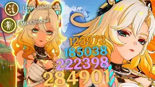 Genshin gave me a Xilonen C2... so I building she of 0 I BROKE THE GAME! 😵