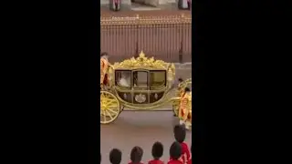 King Charles III Coronation Procession begins