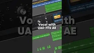 Vocal mixing with @uaudio UAD 1176 AE #audioengineer