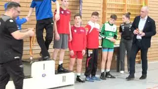 Wrestling / Ringen MDM 2024 in Aue, Jugend B (U14), Junioren (U20), Siegerehrung