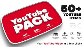 YouTube Pack ★ After Effects Template ★ AE Templates