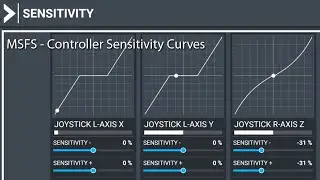 MSFS - Adjusting Controller Sensitivity Curves