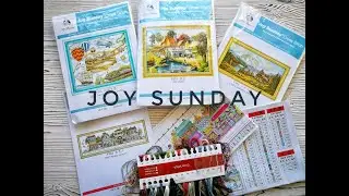 Китайские наборы для вышивки крестом Joy Sunday с Aliexpress