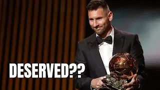 Reacting To Lionel Messi Winning His 8th Ballon D'or