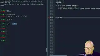 Python Basics Live Stream Bisectional search