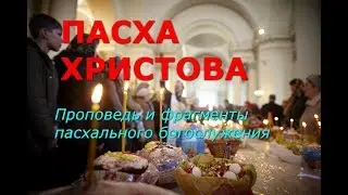ПАСХА ХРИСТОВА. Пасхальная проповедь и богослужение