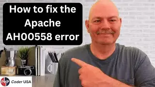 How to fix the Apache error AH00558 : Could not reliably determine the server's FQDN