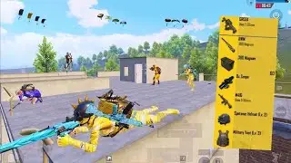 Omg😍REALLY MY BEST RUSH GAMEPLAY in with YELLOW MUMMY🔥PUBG Mobile