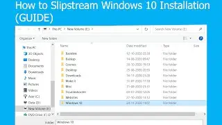 How to Slipstream Windows 10 Installation