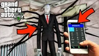 Я Позвонил Слендермену и он пришёл ко мне в GTA 5 The Slender Man в GTA 5 моды