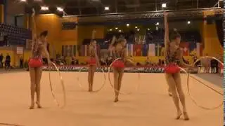 Юниорское групповое 5 обручей Финал - Gracia Fair Cup 2019