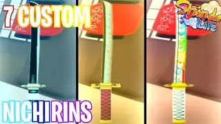 [ENMA] 7 *NEW* CUSTOM NICHIRIN BLADE CODES! | Shindo Life
