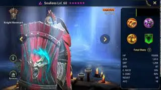 Raid Shadow Legends Hero Showcase Soulless lv 60