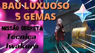 Iwakura Bugeishou como fazer a missão e consguir 5 gemas e 1 baú luxuoso - missão secreta Genshin
