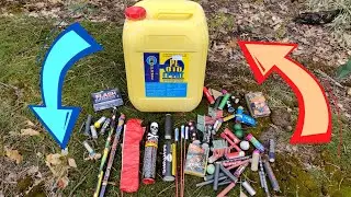 ✅🔥 Взял огромную канистру и повзрывал в ней ПЕТАРДЫ ⛽️SUPER EXPLOSION💣ДИКИЙ ВЗРЫВ РАЗОРВАЛ КАНИСТРУ💥