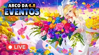 🔴 A EMILIE ROXA?? 💜 - Live de Genshin Impact