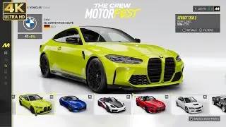 Customize BMW M4 Competition | The CREW Motorfest Gameplay [4K 60fps HDR]
