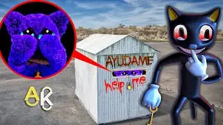 CATNAP vs CARTOON CAT en La Vida Real - Poppy Playtime 3 SCP