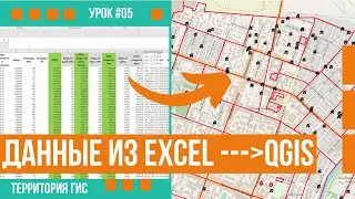 Как легко добавить точечные данные из Excel в QGIS 3