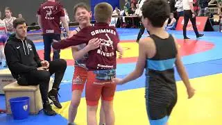 Wrestling / Ringen, 31. Pokalturnier Pausa 2023, Jugend C, 38 kg, Martens - Khasanov