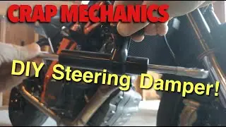 KTM 1290/universal naked bike DIY Steering Damper - Crap Mechanics