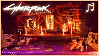 CYBERPUNK 2077 Jackie's Ofrenda | Funeral Guitar Music | Ambient Soundtrack