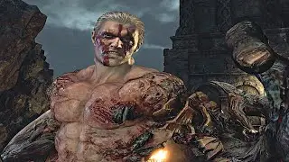 Resident Evil 4 Remake - Krauser Boss Fight & Transformation 2nd Fight (4K 60FPS) 2023